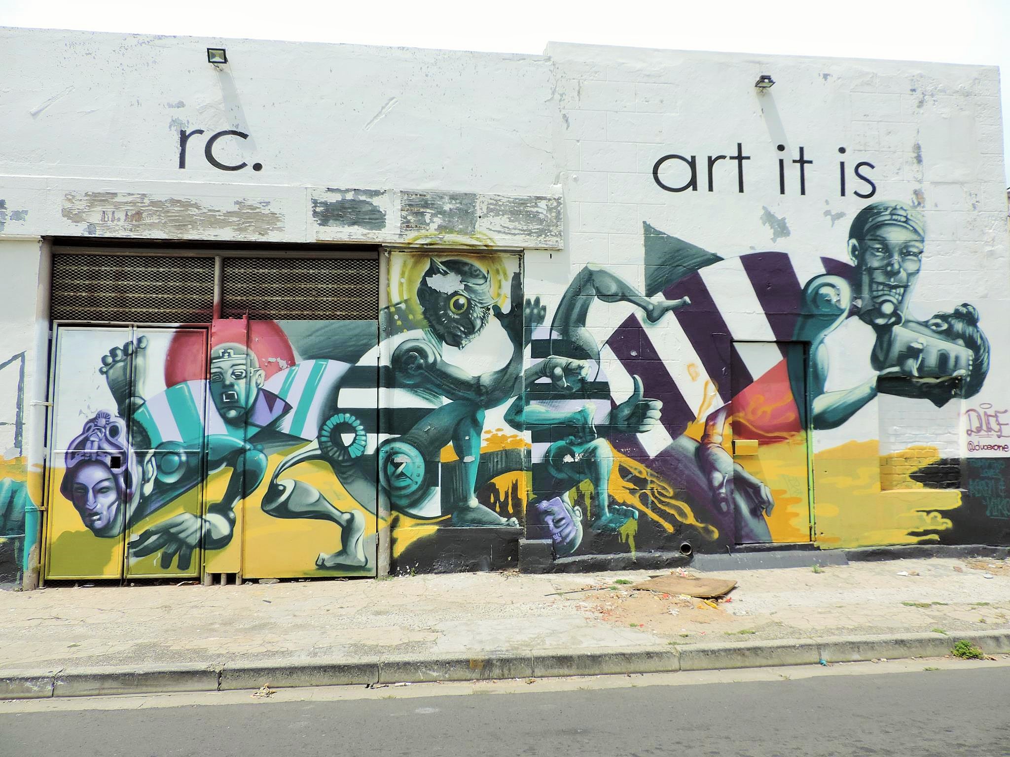 South Africa Streetart Woodstock Cape Town Vagabundler