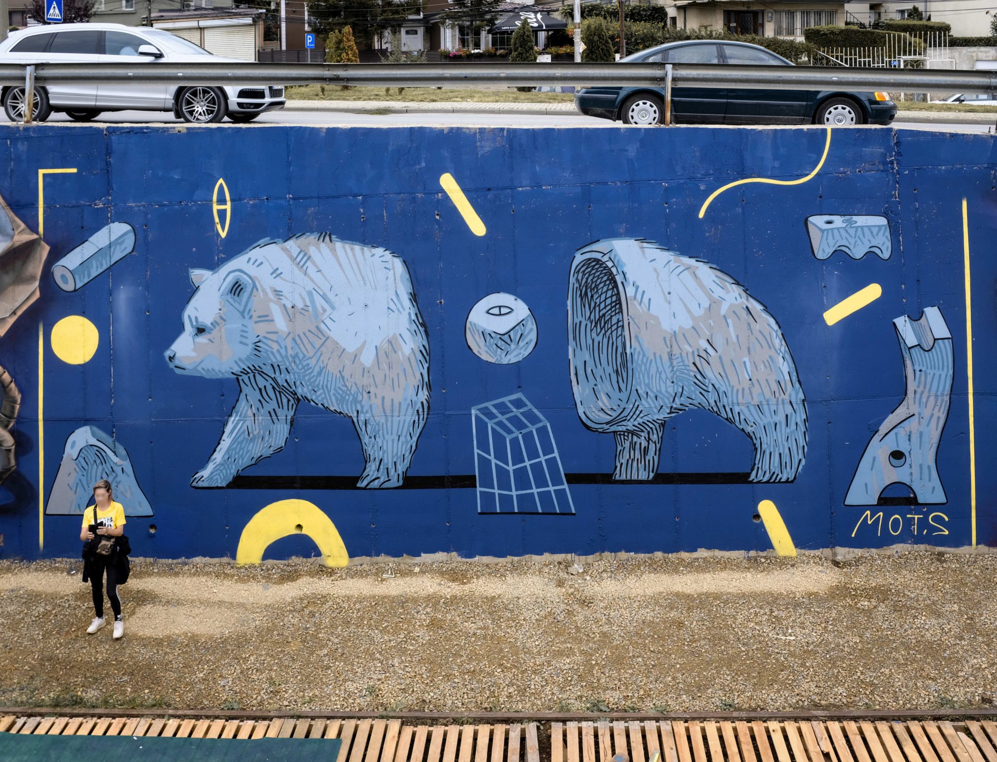 KOSOVO: Priština - Open Cage Mural - MOTS | Vagabundler