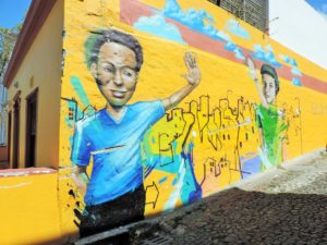SOUTH AFRICA: Streetart Bo-Kaap – Colorful Cape Town District – Urban Art Collection