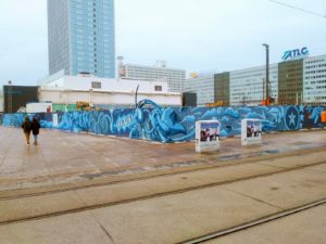 GERMANY: Street Art Berlin Project at Alexanderplatz – A-FENCE