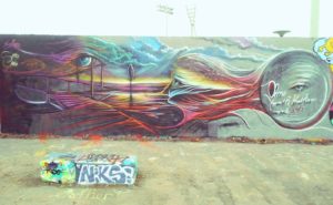 GERMANY: Streetart Berlin – Mauerpark Graffiti Zone at Prenzlauer Berg