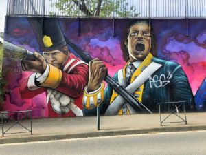 FRANCE: Streetart Toulouse – Côte Pavée – “The Battle of Toulouse” by artist SNAKE