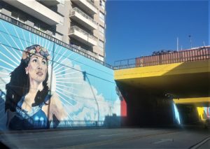 ARGENTINA: Streetart Buenos Aires – Paso Nazca Homage to Gilda, Guinzburg, Calabró and Mores