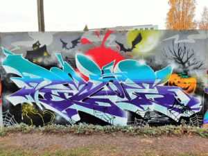 GERMANY: Streetart Berlin – Urban Art Championat at North Side Gallery – Halloween Jam 2021