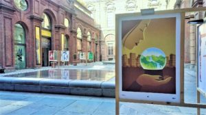 ITALY: Streetart Turin – Museo Egizio – 60 Graphic Days Artists at the Exhibition ABRACADABRA