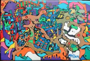 ARGENTINA: Travelling Painter MURDOCK ALLEN – Abstract Creations and Art Connector – Buenos Aires