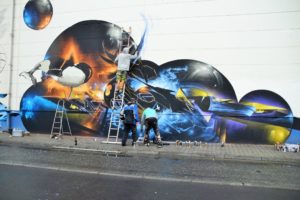 GERMANY: Streetart Frankfurt – Graffiti Jam – DD12 – Das Dreckige Dutzend – EVENT 2022