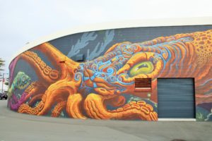 NEW ZEALAND: Streetart Napier – Artists for Oceans – PANGEA SEED and SEA WALLS