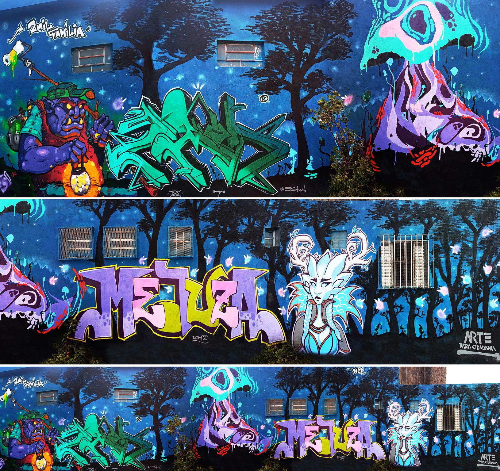 BRAZIL: Urban Creations from São Paulo - Masterpiece Graffiti, Wildstyle  and Pixação - OTITO & DOIS MIL FAMÍLIA®