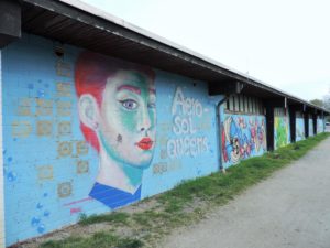 GERMANY: Streetart Babenhausen – Freibad Jam – Das Dreckige Dutzend – AEROSOL QUEENS 2022