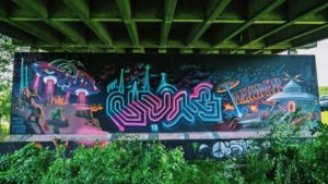 NETHERLANDS: Streetart Amsterdam – Zeeburg – Flevopark – Amsterdamsebrug Spray Space