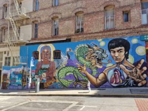 USA: Streetart San Francisco – Chinatown – Urban Art at the Birthplace of Bruce Lee