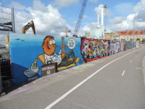 SWEDEN: Streetart Gothenburg – Olivedal – Emigrantvägen 30 – Open Graffiti Wall