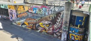 AUSTRIA: Streetart Vienna – Flex Hall of Fame at Danube River – Wienerwände Donaukanal