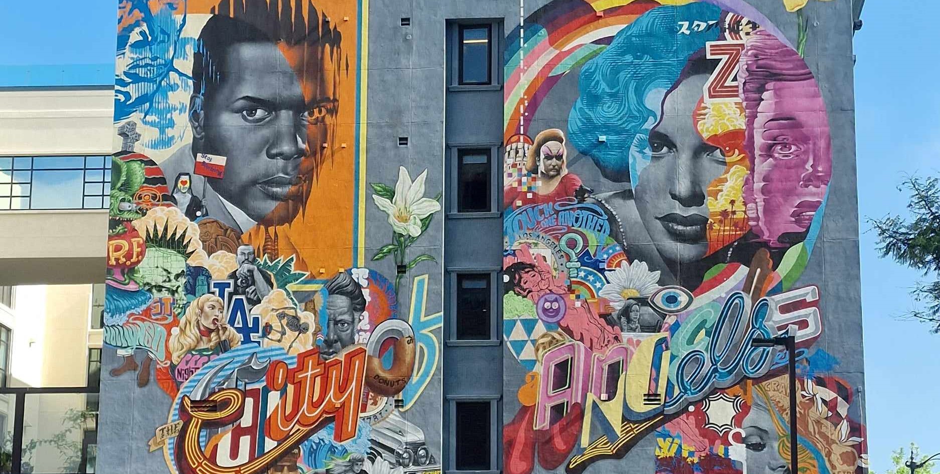 USA: Streetart Los Angeles - Hollywood - 1717 Vine Street - Aster