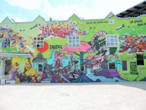 GERMANY: Streetart Frankfurt – Bonames – Jugendhaus am Bügel – Graffiti & Jams – ARTIST GALLERY