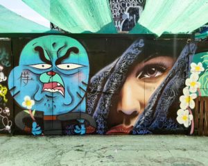 CHILE: Streetart Valparaíso – Maestranza Barón – Festival de Artes y Oficios