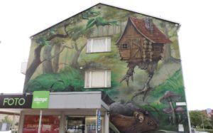 SWEDEN: Streetart Kungälv – Urban Art in wooden Old Town and Artscape Visit