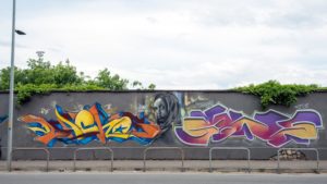 ITALY: Streetart Verona – Santa Lucia Graffiti Wall – Top2Bottom Jam & Tribute to NAPE