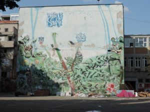 SERBIA: Streetart Belgrade – Dor?ol – Hercega Stjepana 7 – Sports High School – Meeting of Styles
