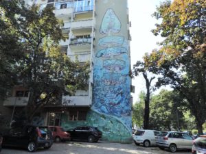 SERBIA: Streetart Belgrade – Dorćol – Visokog Stevana Mural – Graffiti Jam Block – RIZLA SQUAD