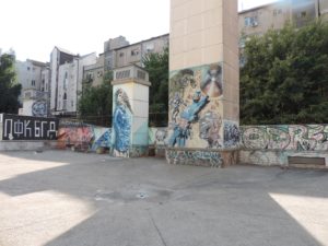 SERBIA: Streetart Belgrade – Stari Grad – Takovska Parking – Graffiti Yard