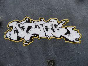 FRANCE: Streetart Nice – Sticker Section – Creative Glue against Removal Collection