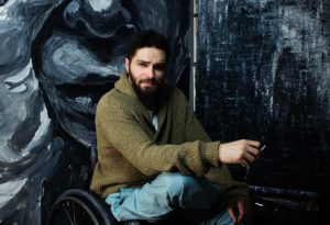 FRANCE: Fantastic Artist and Fork Painter from Nice – Portraits & Abstract – NICOLAS MARVEL