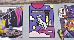 ITALY: Streetart Turin – San Salvario – Corso Bramante Graffiti Paradise – Highway Walls & Train Tracks