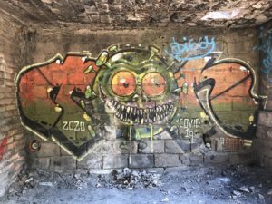 CHILE: Streetart Angol – Canteras de Deuco – Lost Place Graffiti at the old Quarry