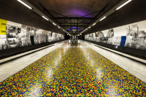 GERMANY: Architecture Dortmund – Collection Subway Stations – Underground Geometry