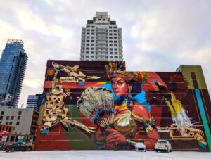 CANADA: Streetart Edmonton – Mural Festival and Urban Art at the North Saskatchewan River