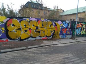 CZECHIA: Graffiti Prague – Jízdárny Savarin – Equestrian Centre – V Cípu Spray Walls