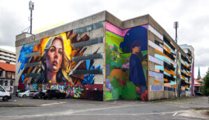 GERMANY: Urban Art Hildesheim – Rose Parkhaus Project – Hildesheimer Art – Spray Space Gallery