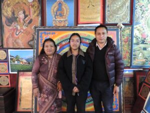 NEPAL: Kathmandu – Old Monastery Thanka and Art Painting School – KUMAR LAMA & KUSFU TAMANG