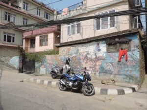 NEPAL: Lalitpur – Streetart Kupondole – Graffiti and Urban Art Collection