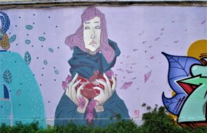 ITALY: Streetart Turin – San Donato – Giacinto Carena Graffiti Wall – Queen of the Alps Jam