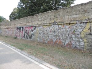 NORTH MACEDONIA: Streetart Skopje – Kej 13th November – Vardar Graffiti Walls West