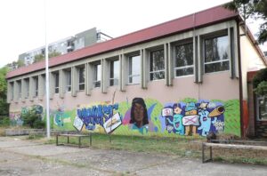 NORTH MACEDONIA: Streetart Skopje – Karpoš – Zdravko Cvetkovski School – Stop Bullying Jam