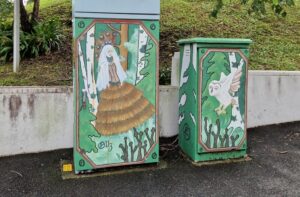 AUSTRALIA: Brisbane – Charged Urban Art – Electricity Boxes Series – ARTFORCE BRISBANE & URBAN SMART PROJECTS