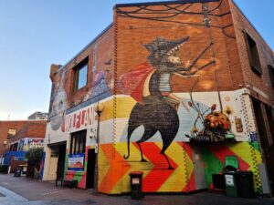 AUSTRALIA: Perth – Wolf Lane Urban Art Quarter – Form Public Project 2014 – Graffiti, Streetart & Murals