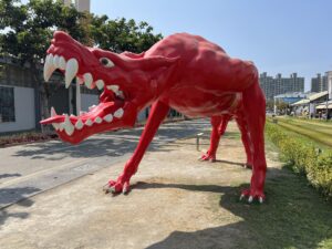 TAIWAN: Kaohsiung – Pier 2 – Sculptures & Installations – Formosa Biennial & Steel Sculpture Festival