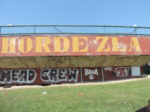 BOSNIA-HERZEGOVINA: Streetart Sarajevo – Koševo – Stadion Asim Ferhatović Hase – HORDE ZLA & UNFKS