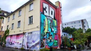GERMANY: Streetart Frankfurt – Milchsackfabrik – Landungsbrücken, Studio294 & Tanzhaus West