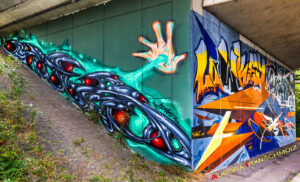 GERMANY: Urban Art Salzgitter-Lebenstedt – Graffiti Event – Fuhse Jam – JKW Forellenhof